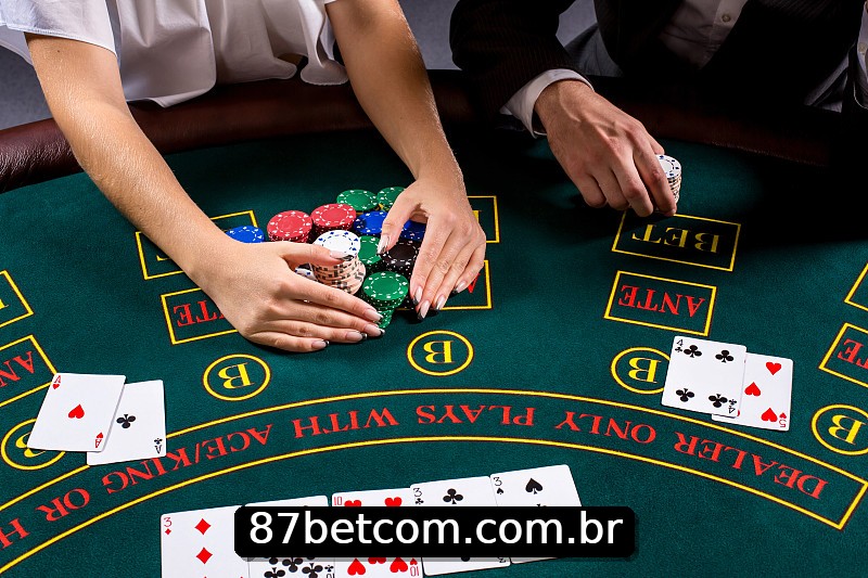 Mesa de Blackjack 87bet